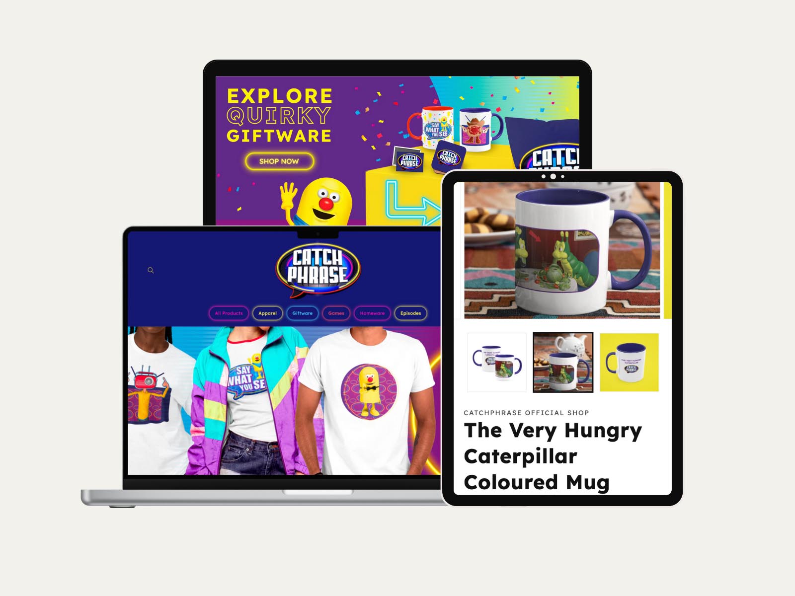 Professional Web Development & E-commerce Solutions - Theme Development for shop.catchphrase.co.uk screenshot