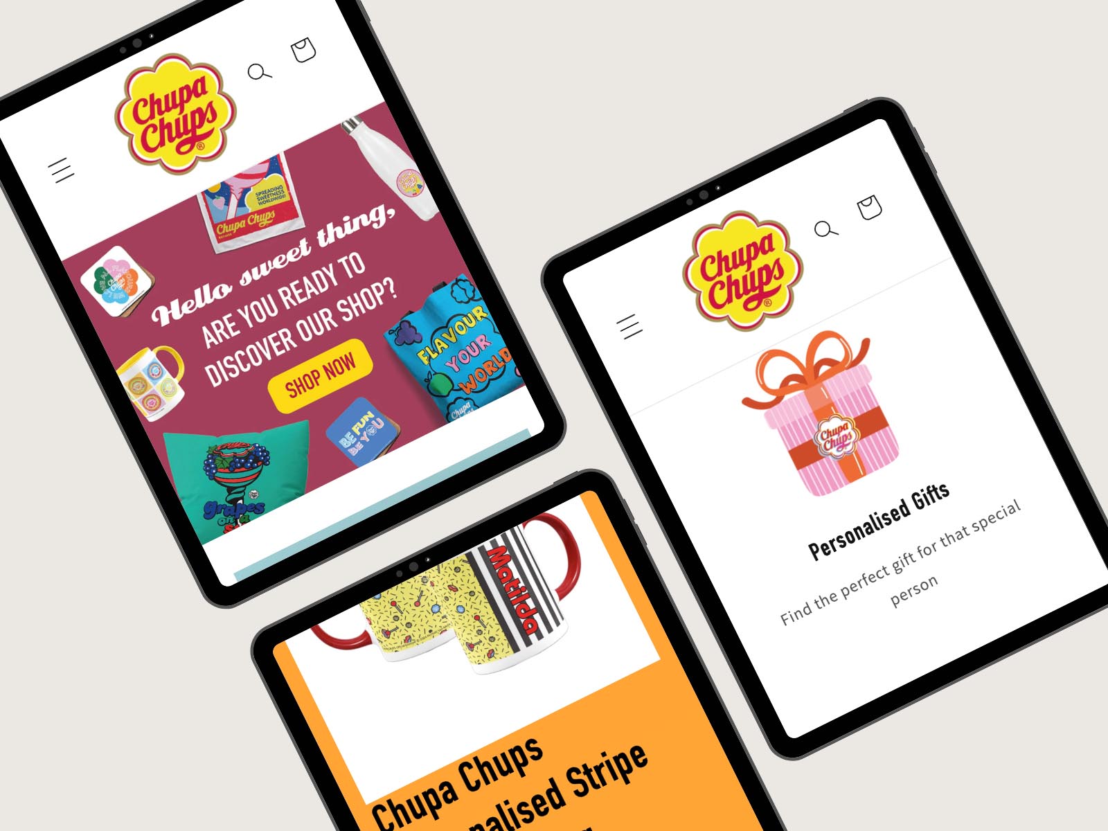 Professional Web Development & E-commerce Solutions - Theme Development for shop.chupachups.co.uk